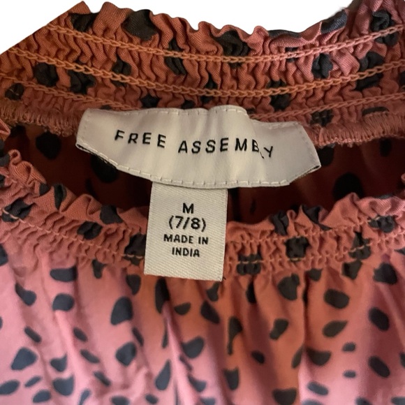 Girls Pink/Grey Dress - Size 7/8 - Picture 2 of 4